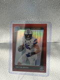 2022 Donruss Optic Trey McBride Rated Rookie Red Prizm /149 #28 Cardinals RC