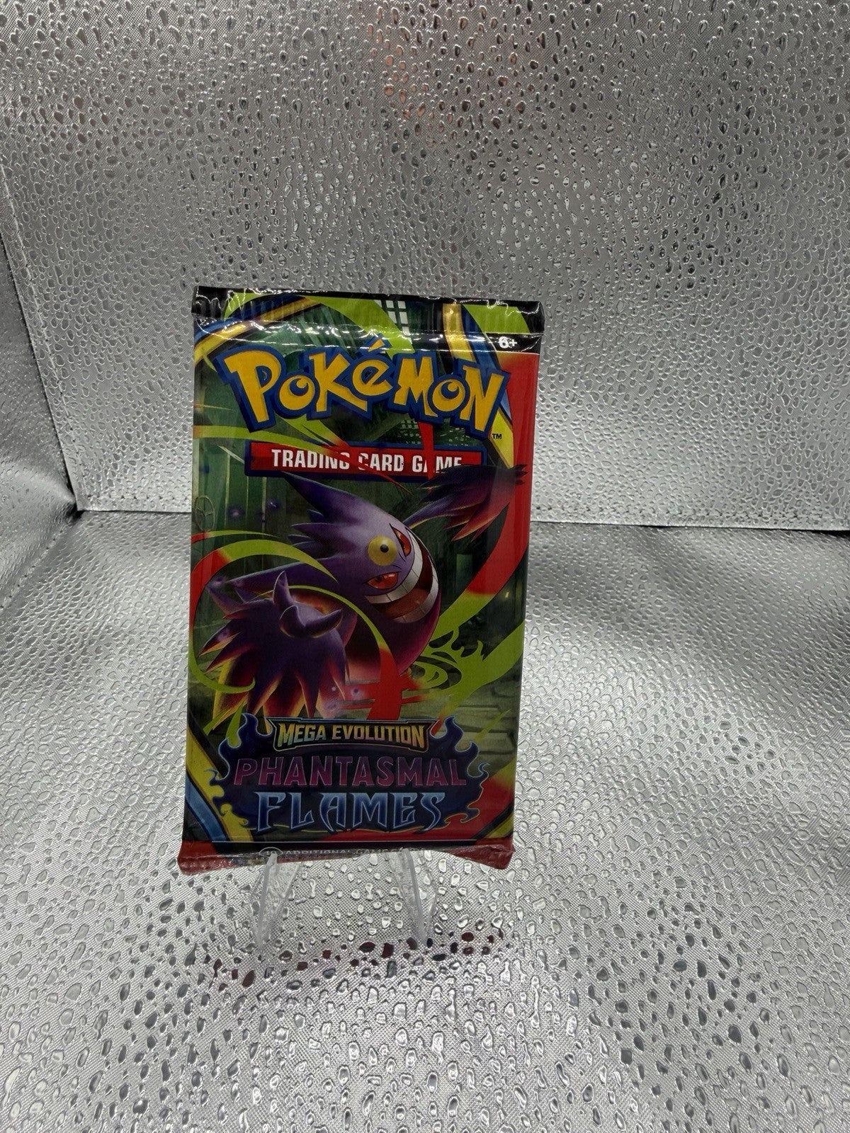 Pokemon Mega Evolution Phantasmal Flames Sealed Booster Pack Gengar Art Unopened