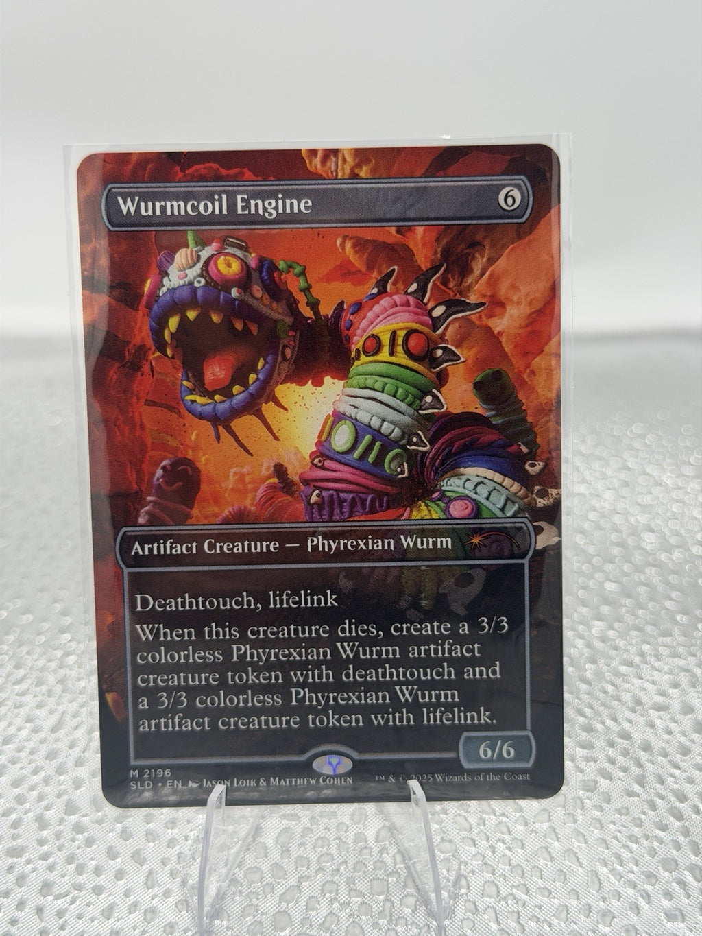 Wurmcoil Engine #1661 MTG Secret Lair x Play-Doh SLD NM