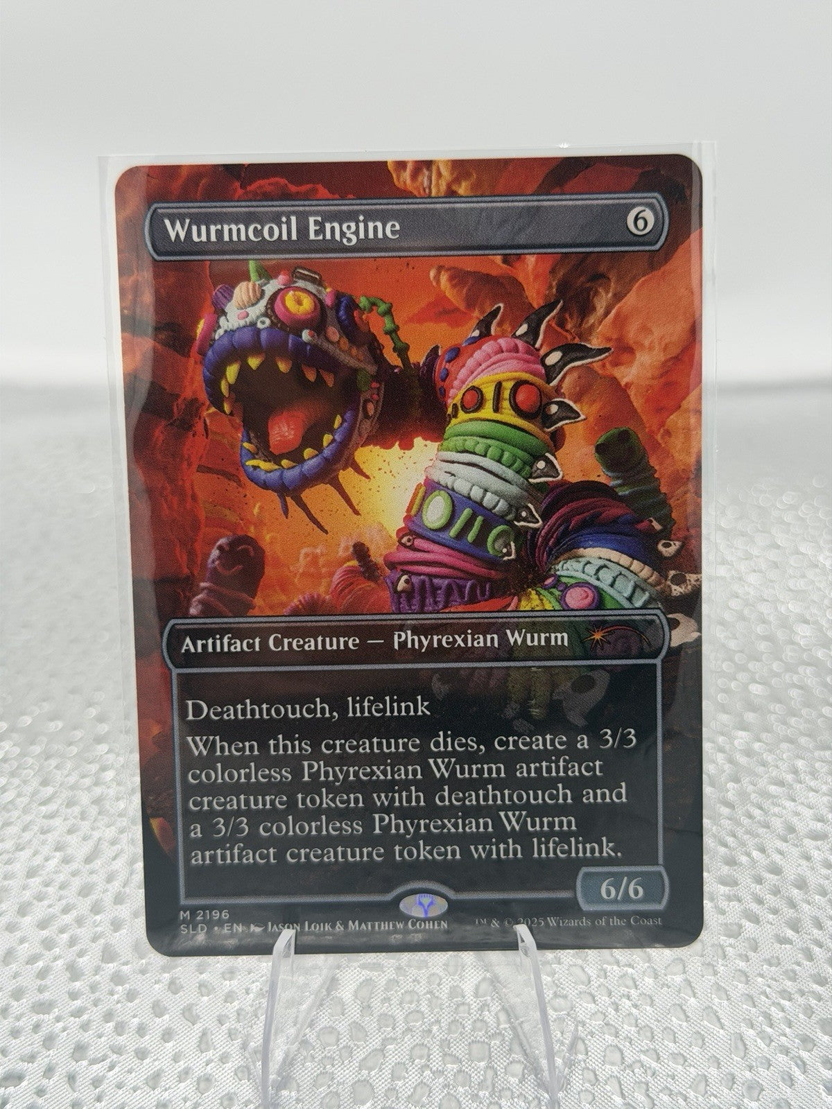 Wurmcoil Engine #1661 MTG Secret Lair x Play-Doh SLD NM